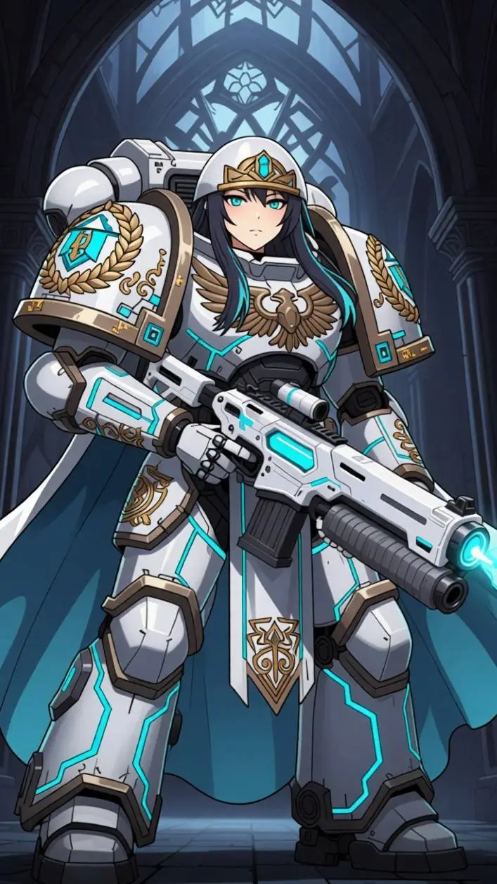 ai character: Cryo Rifle 16 background