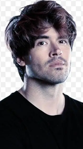ai character: German Garmendia  background