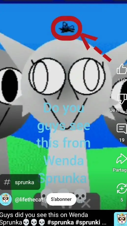 ai character: Sprunka Wenda  background