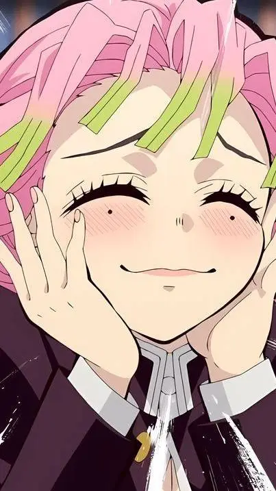 ai character: Mitsuri kanroji background