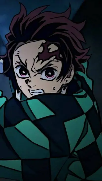ai character: Tanjiro  background