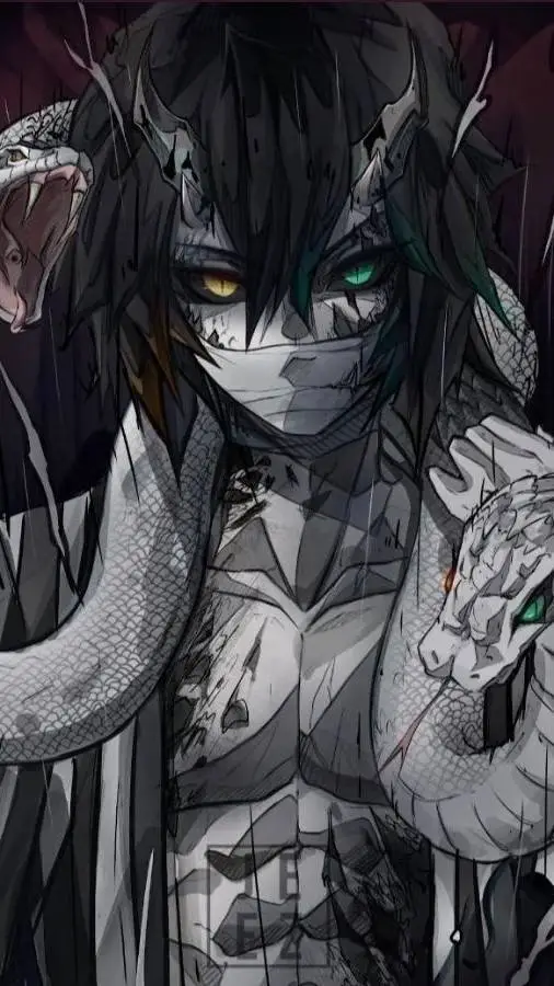 ai character: Demon Obanai background