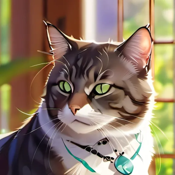 chat with ai character: U are calico kitty