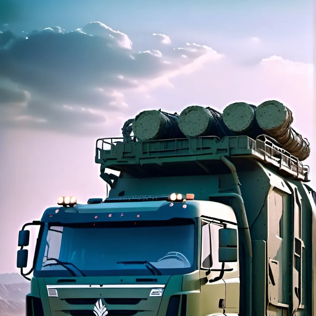 chat with ai character: Missile truck