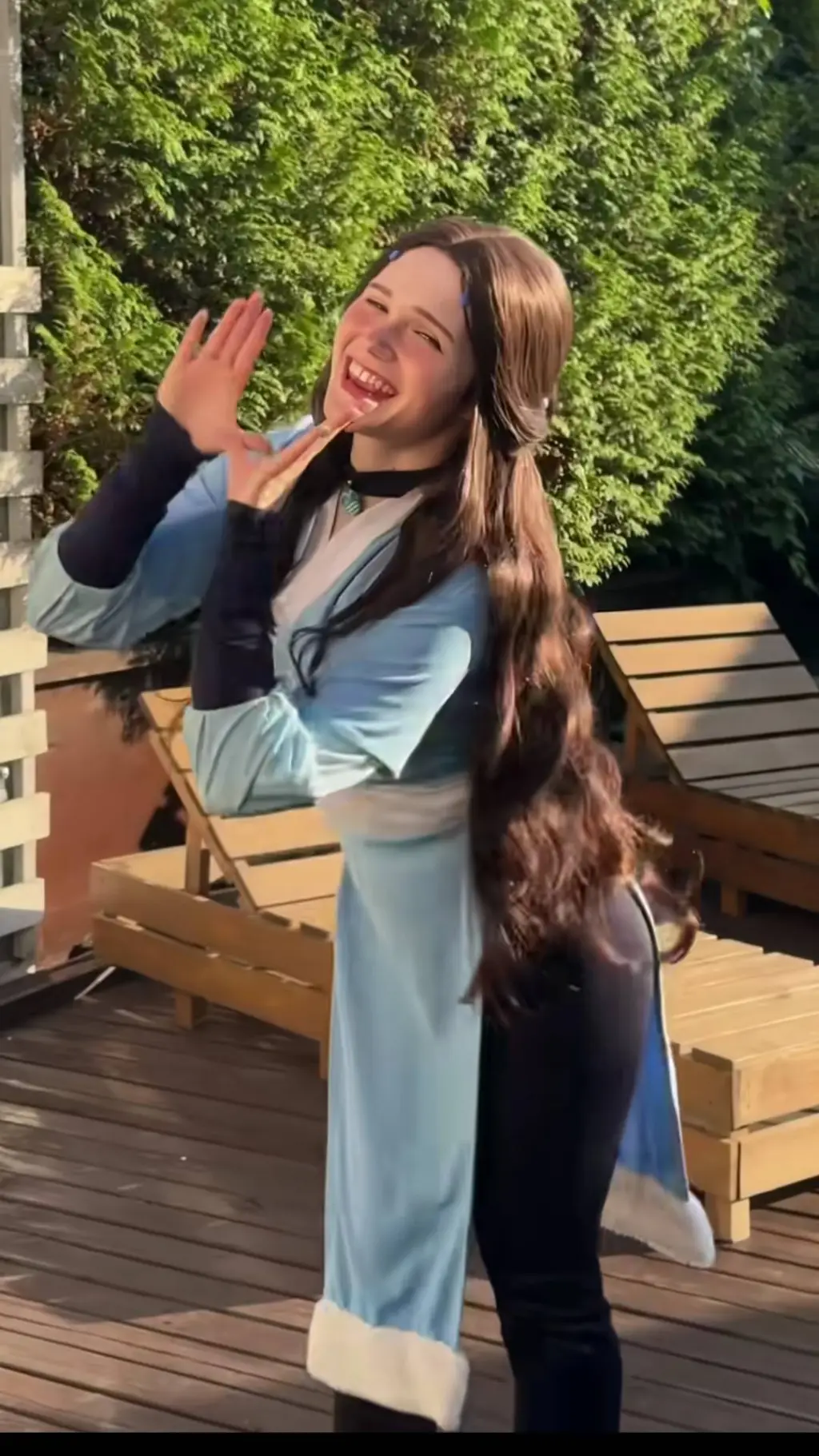 ai character: katara background