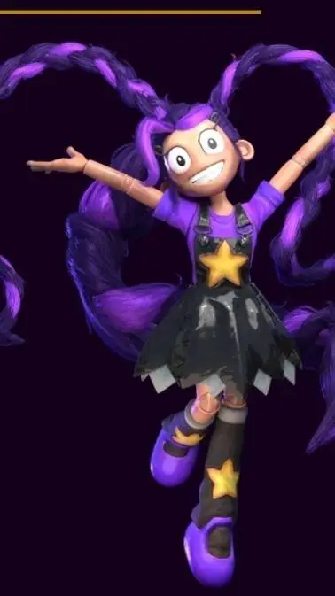 ai character: Lily love brains  background