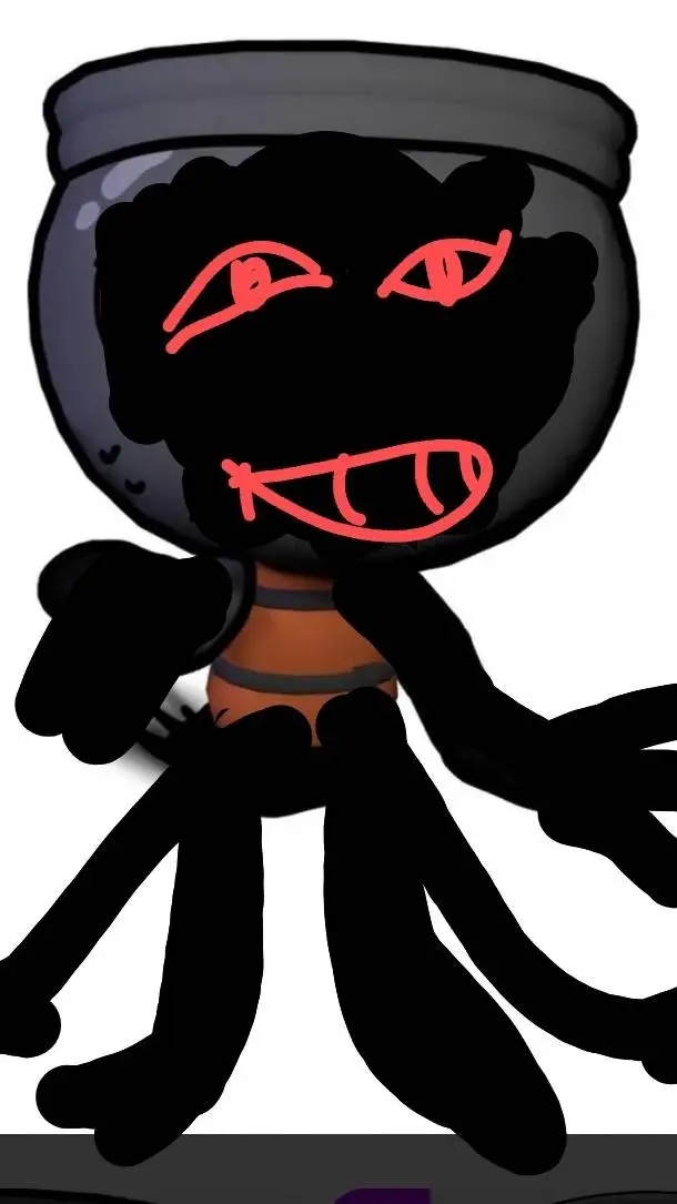 ai character: twisted Finn++ background