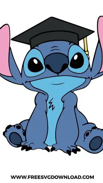ai character: stitch con ropita background