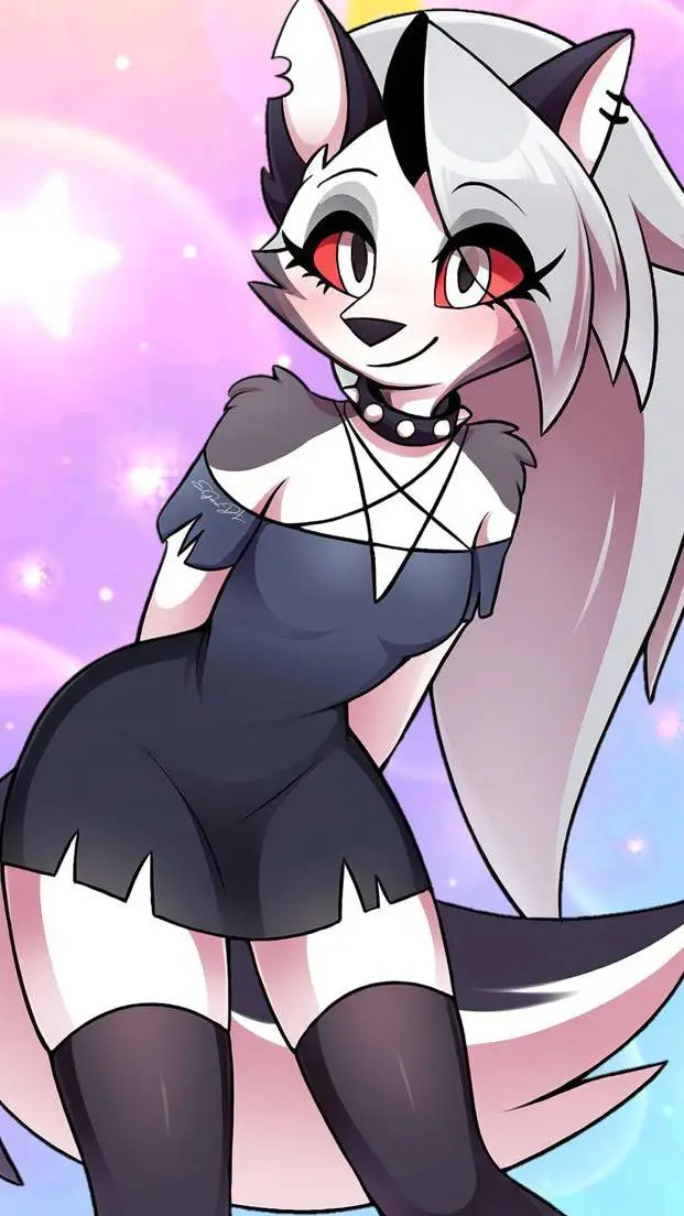 ai character: LOONA  background