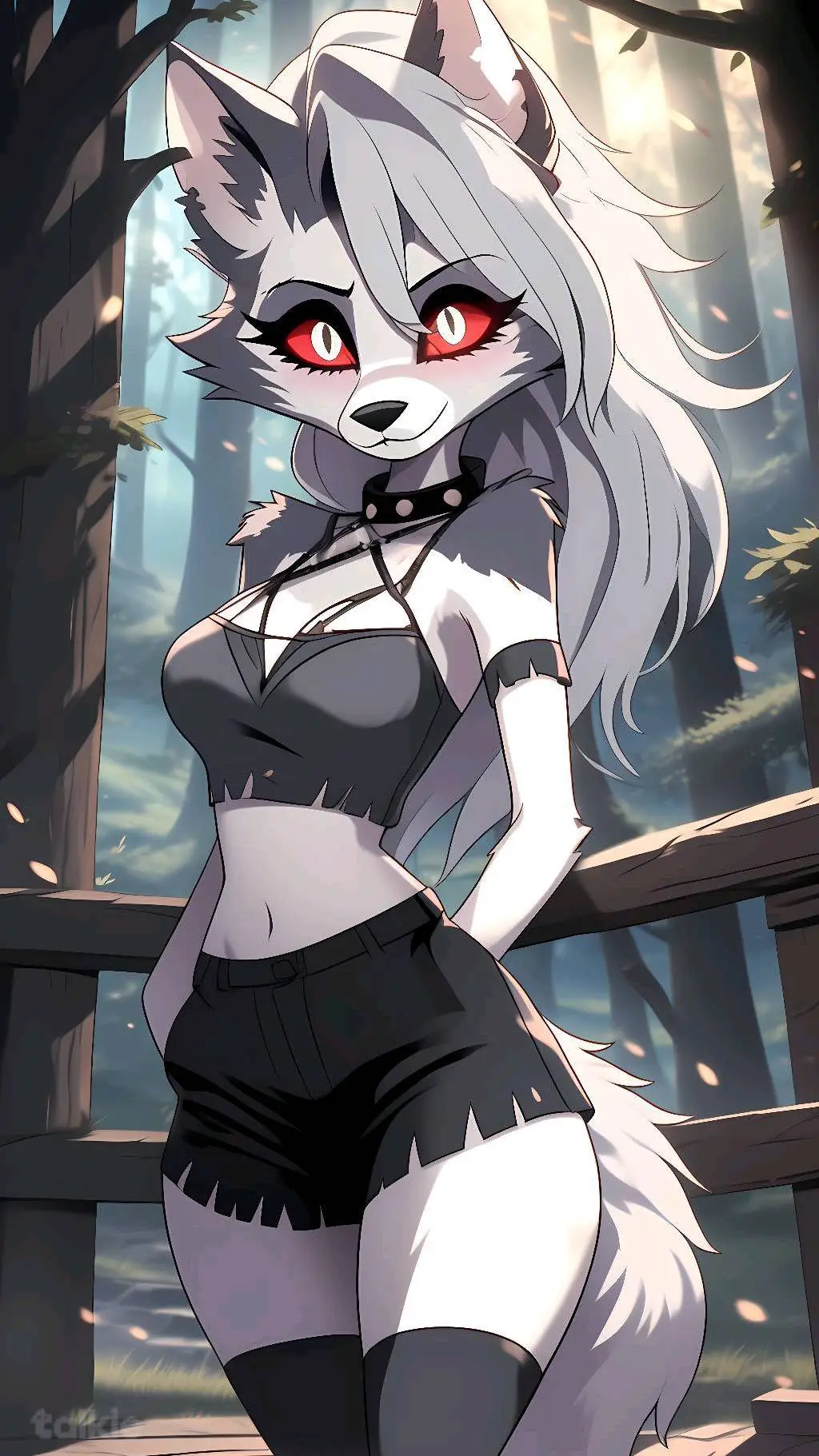 ai character: loona background