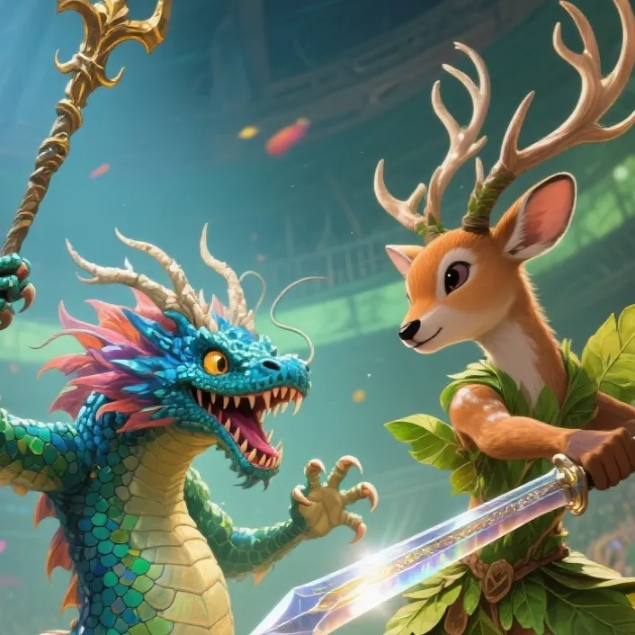 chat with ai character: Monster Arena