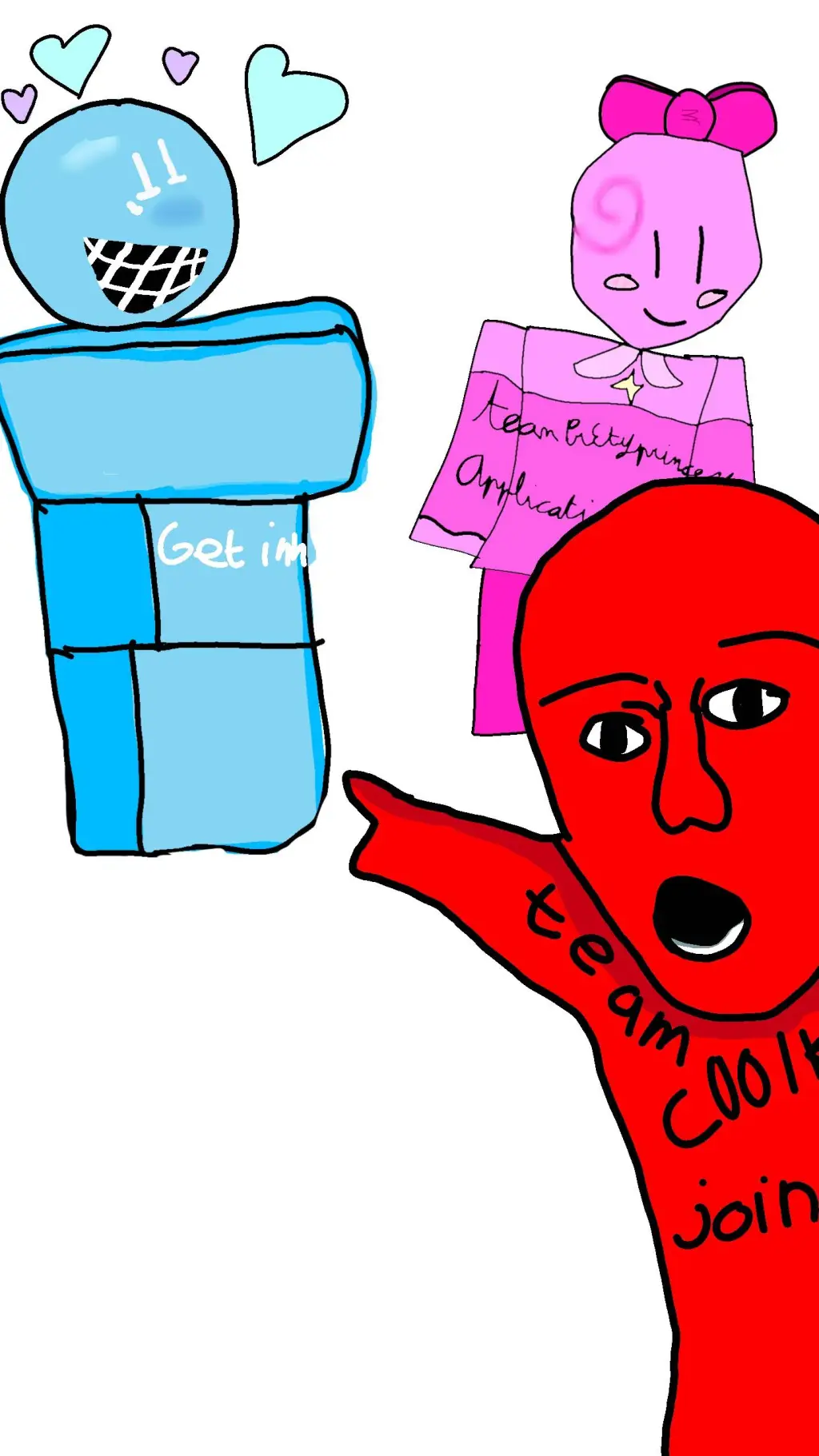 ai character: Sprunki bru background