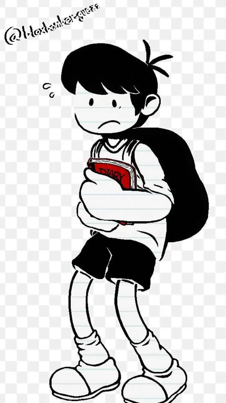 ai character: Greg Heffley background