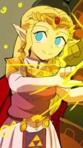 ai character: Zelda  background