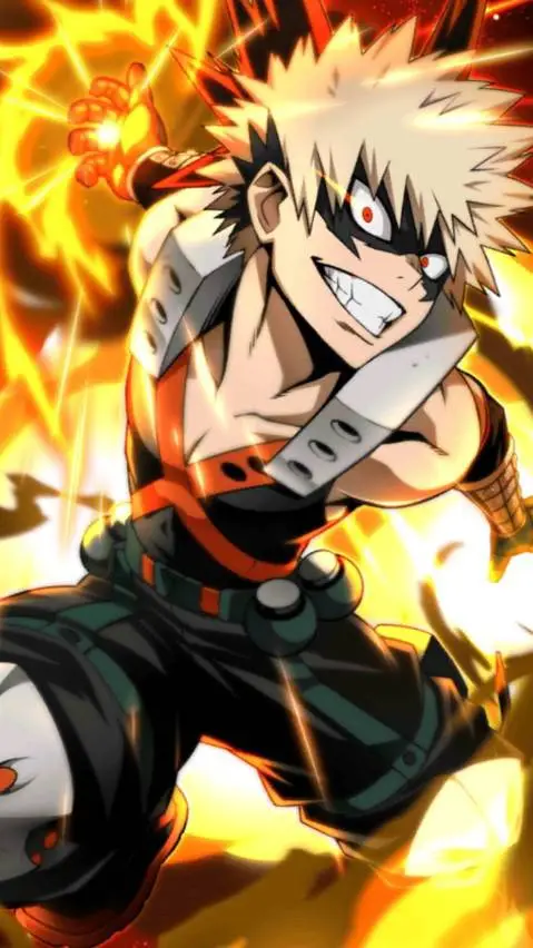 ai character: Bakugo XD  background
