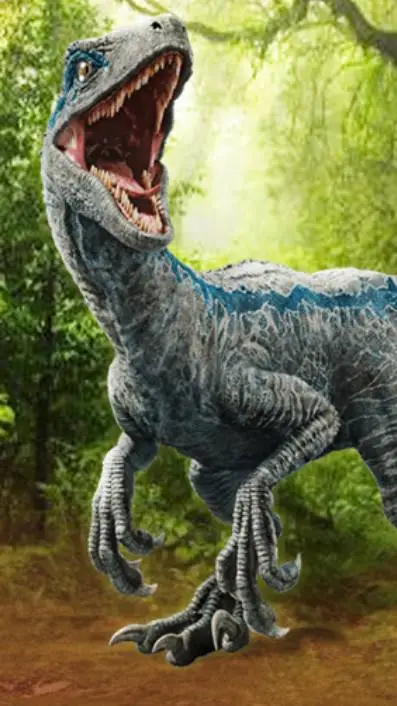 ai character: Velociraptor  background