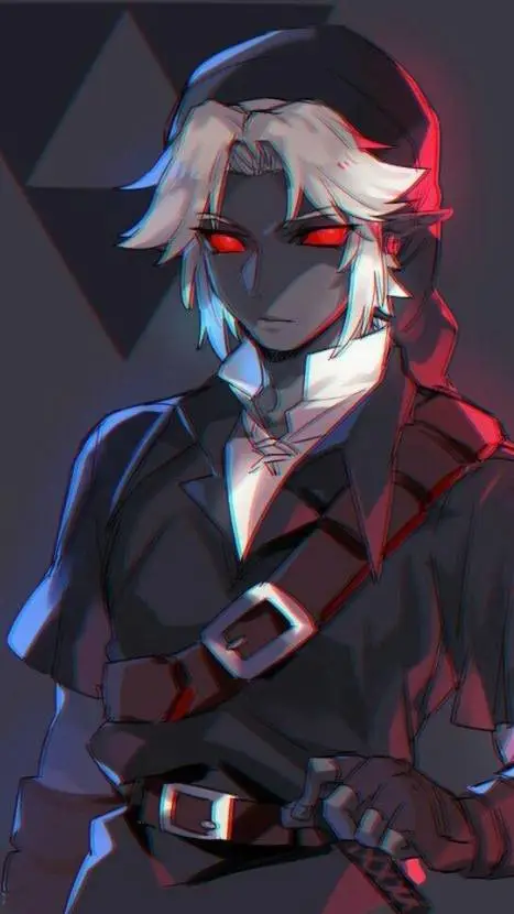 ai character: dark Link  background