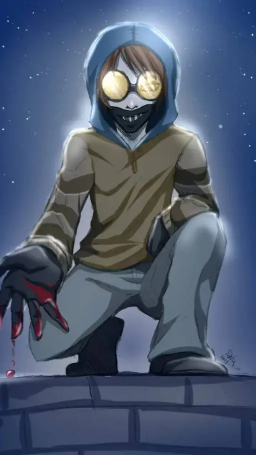 ai character: creepyhouse 4 background
