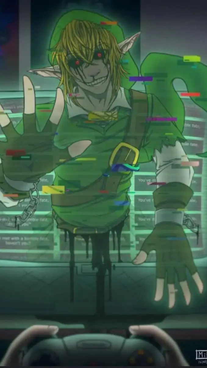 ai character: Ben Drowned  background