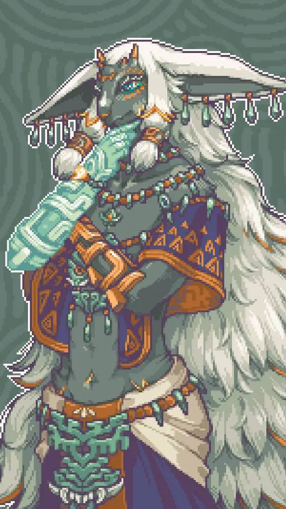 ai character: Rauru  background