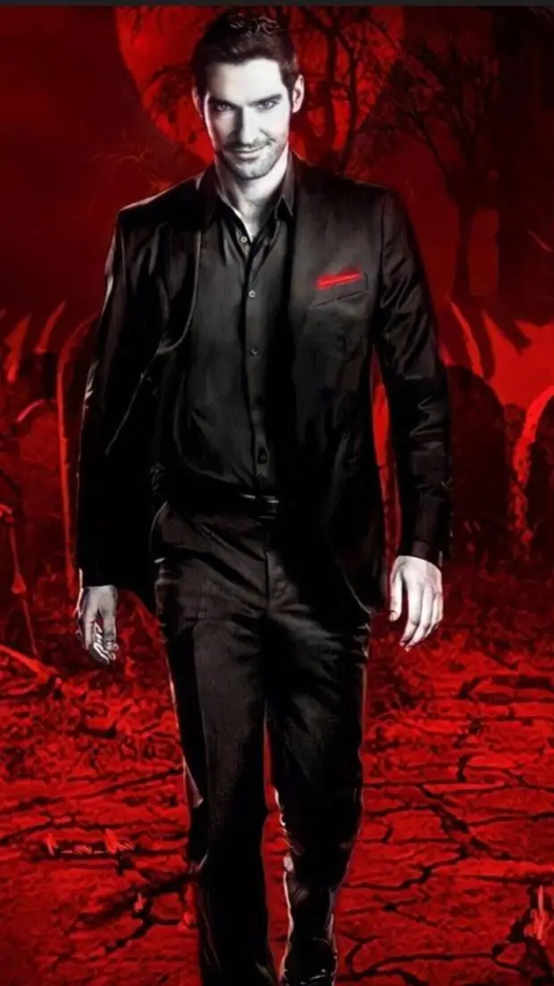 ai character: Lucifer/infectedAU background