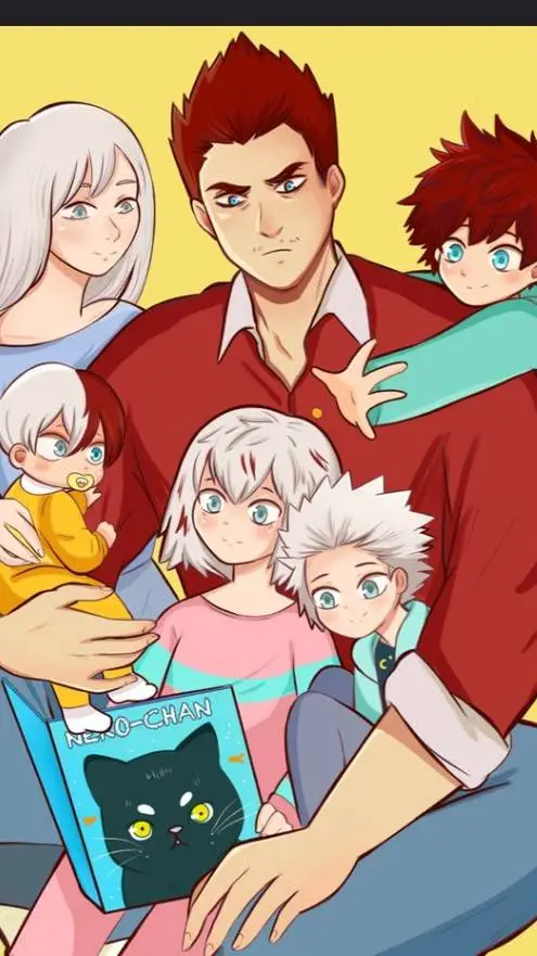 ai character: Familia Todoroki  background
