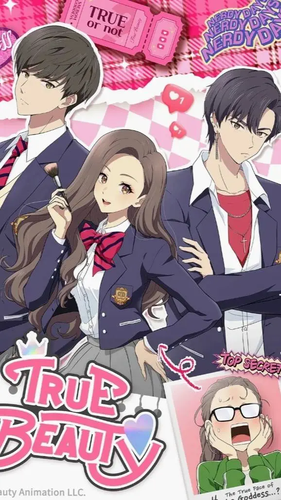 ai character: True Beauty  background