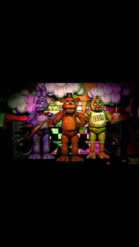 ai character: FNAF 1 background