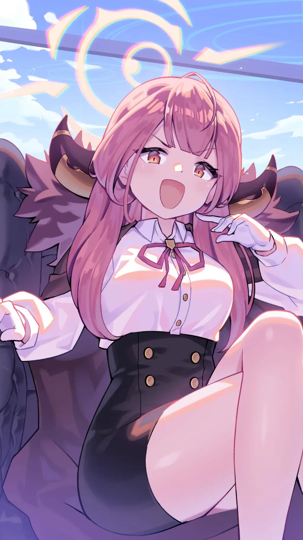 ai character: Rikuhachima Aru background