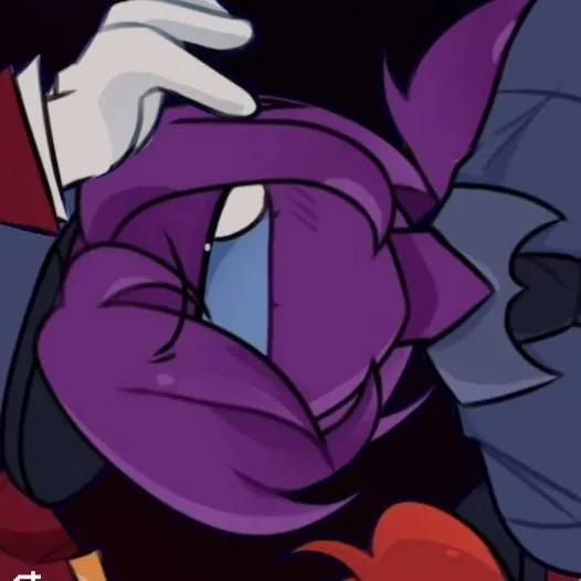 chat with ai character: red x purple 