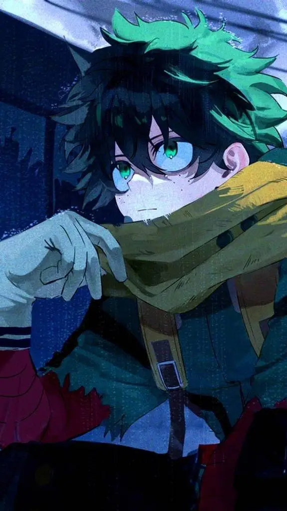 ai character: Deku vigilante background