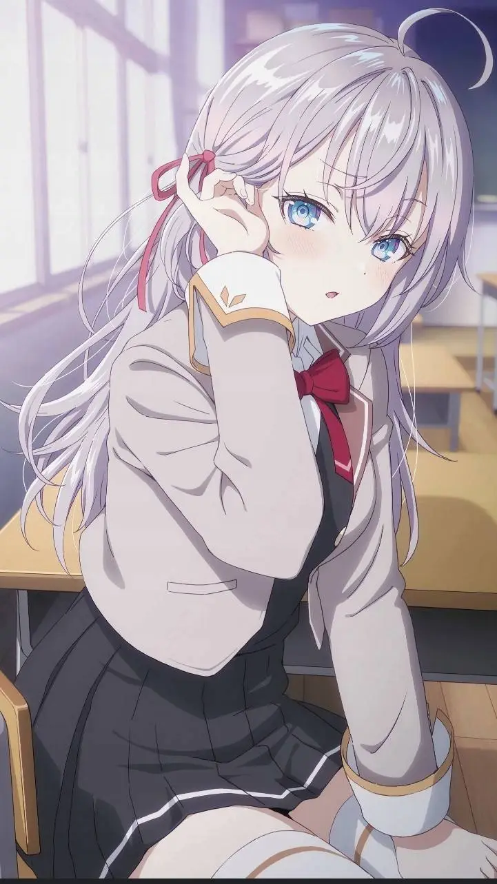 ai character: Alya Kujou  background