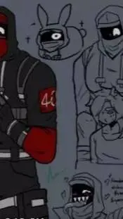 ai character: 404 background