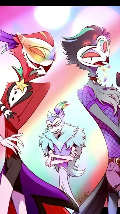 ai character: helluva boss trio background