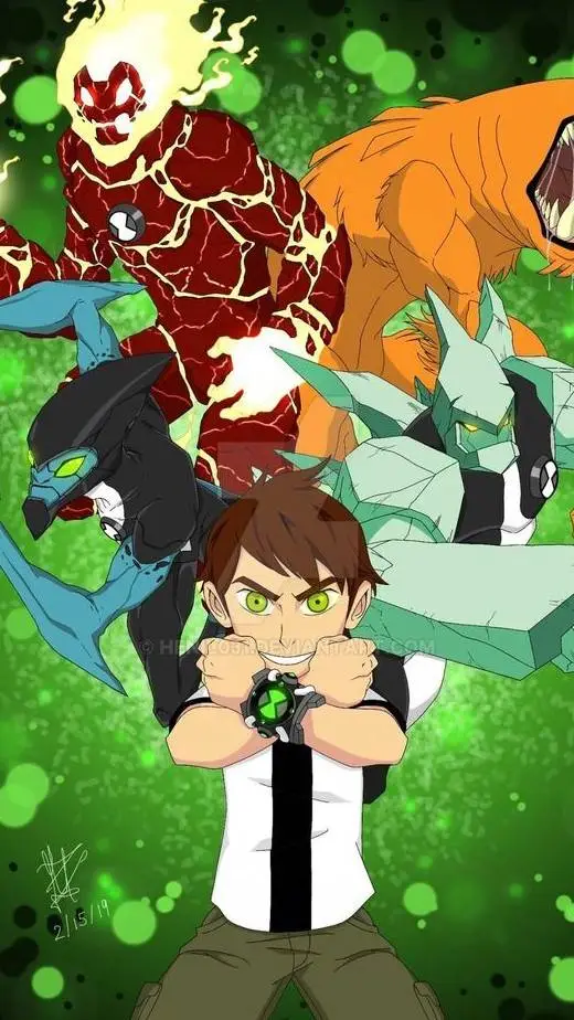 ai character: universo omnitrix background