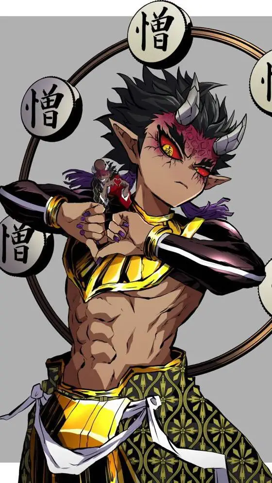 ai character: zohakuten background