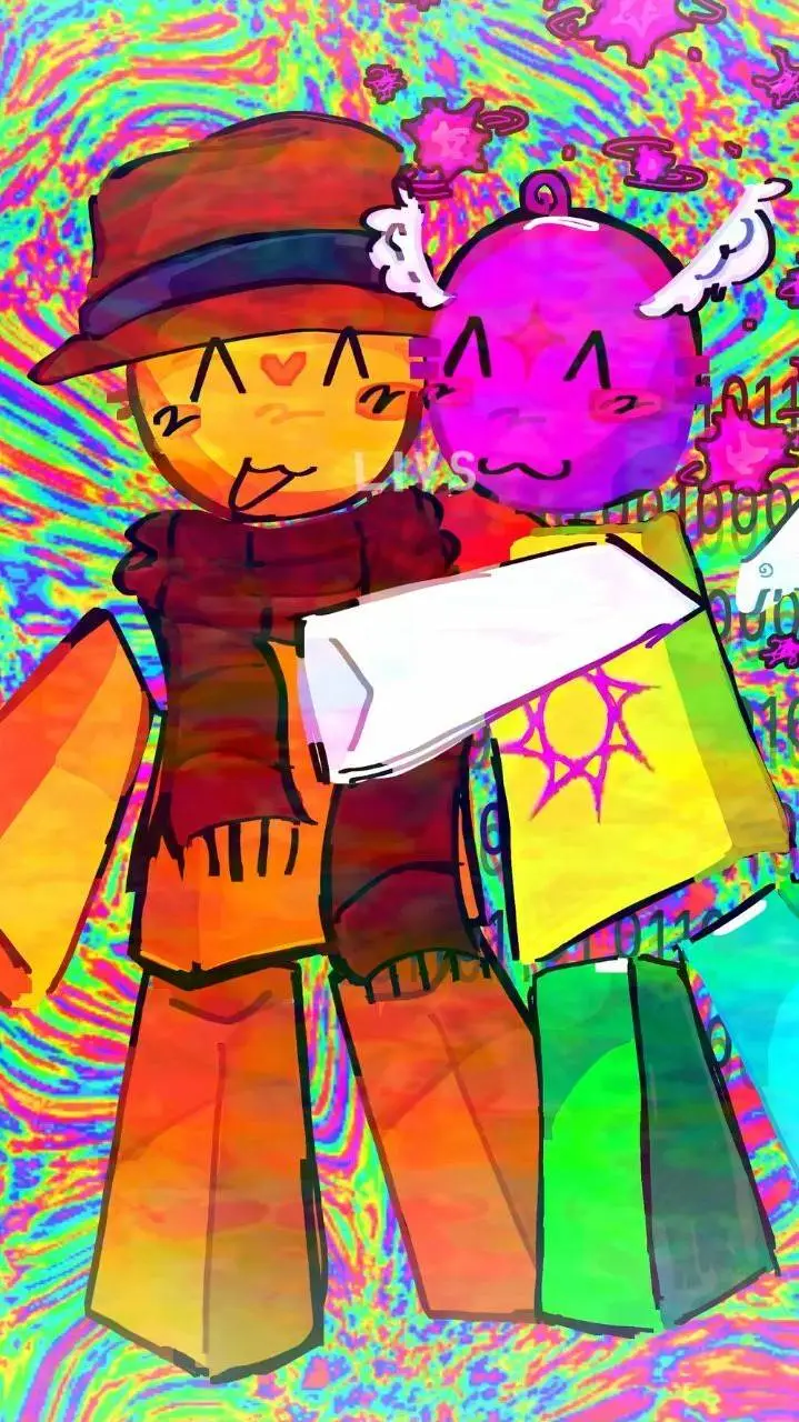 ai character: skittles x thomas! background