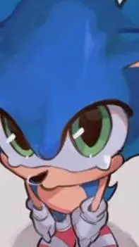 ai character: shadow XD  background