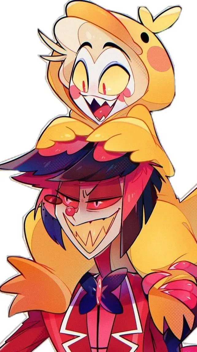 ai character: Radioapple background