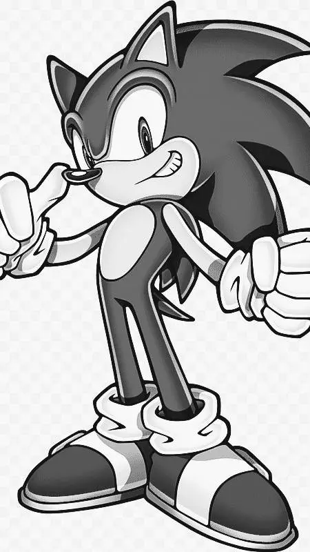 ai character: La muerte de Sonic background