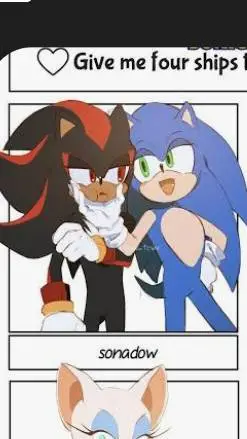 ai character: Sonic x Shadow background