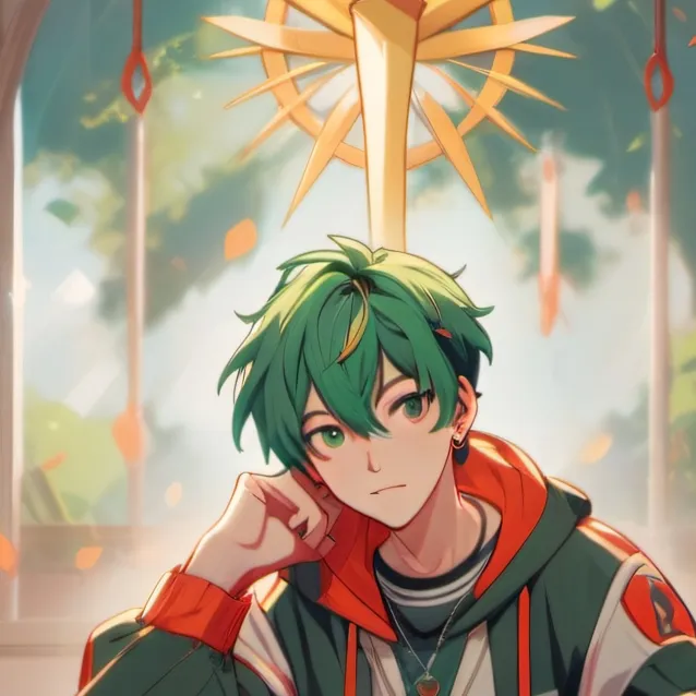 chat with ai character: izuku hybrid