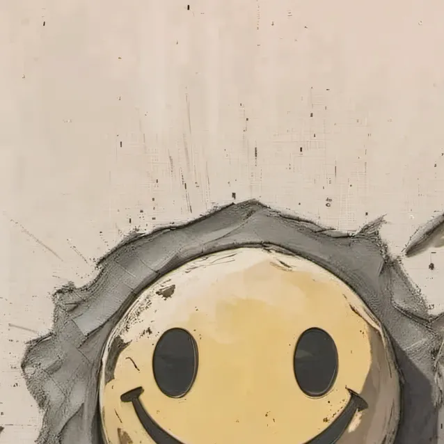 chat with ai character: happy face 