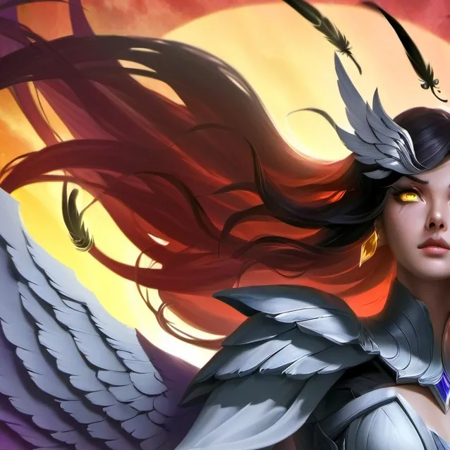 chat with ai character: Angel y/n mha