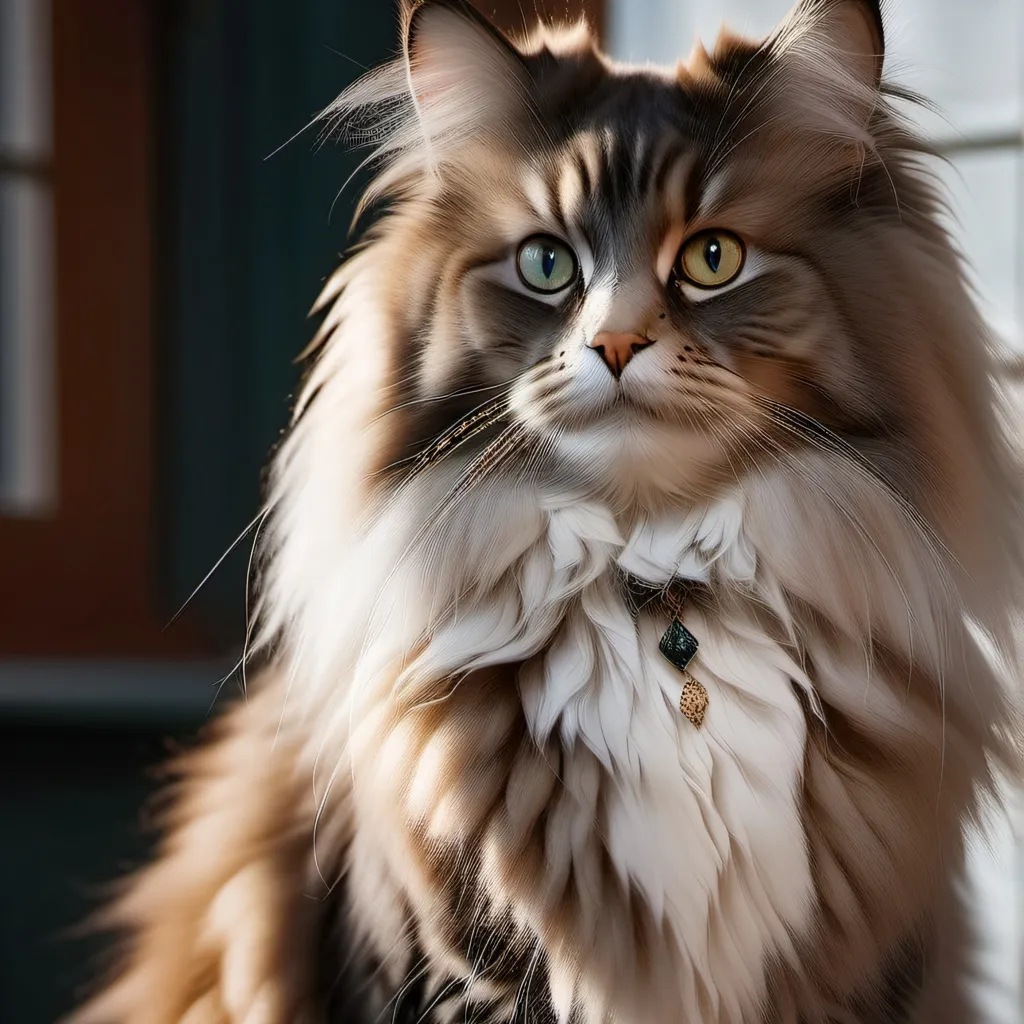 chat with ai character: fluffy the cat