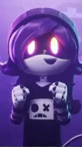 ai character: sleepy Uzi background