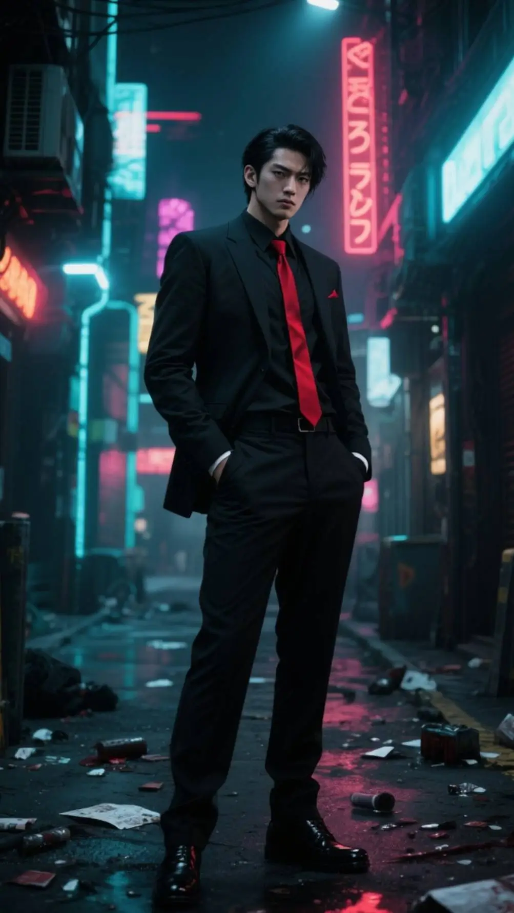 ai character: kaisen 🥀 background