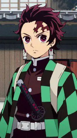ai character: Tanjiro Kamado 🔥 background