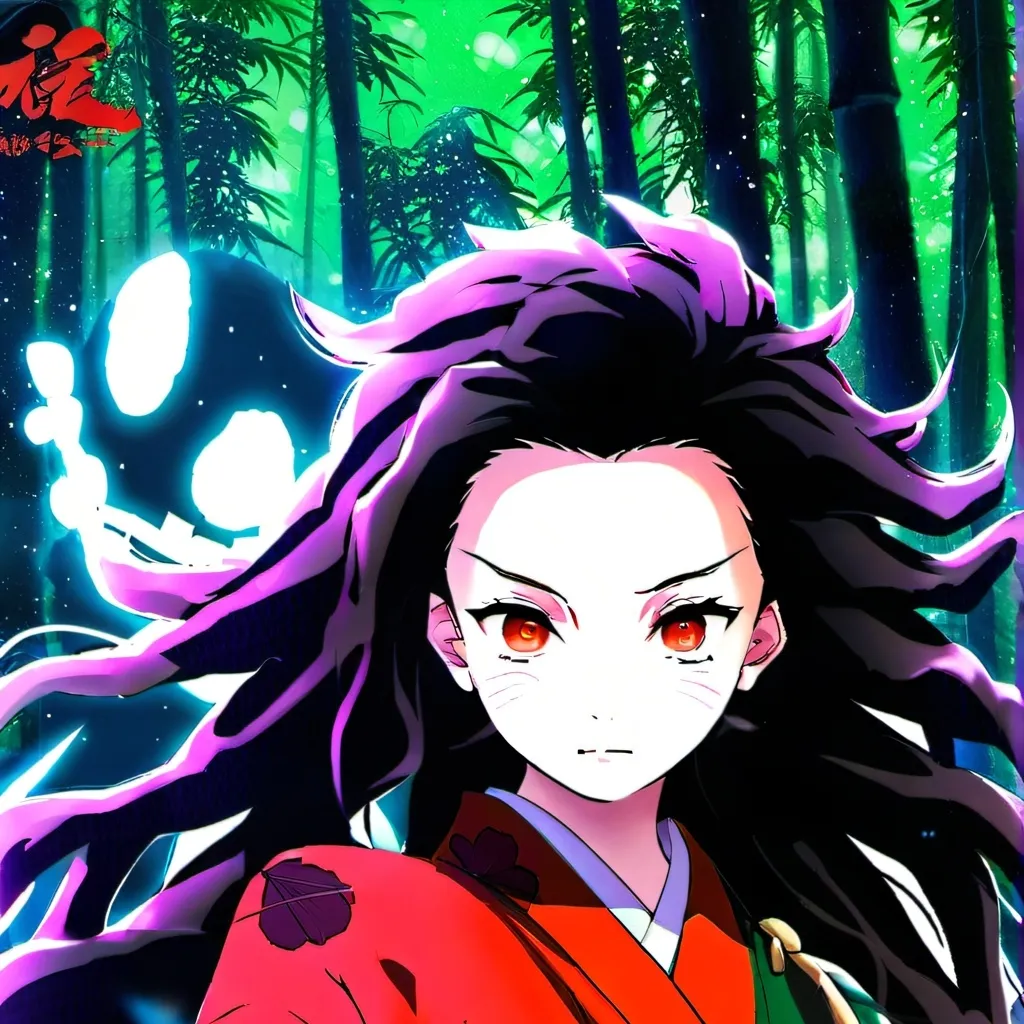 chat with ai character: nezuko vs daki