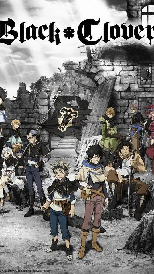 ai character: Black clover background